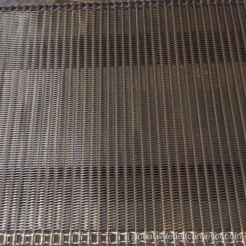 316 Mesh Belting Stainless Steel Spiral Tower Conveyor Belt Manufactory